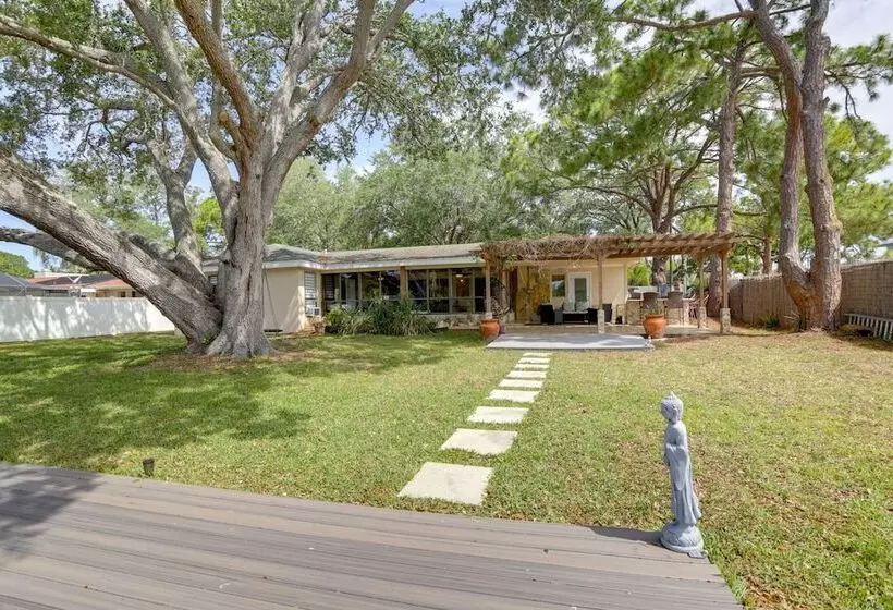 Waterfront Home W/ Game Room, 2 Miles To Beach!