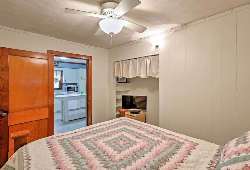 Waterfront Indian Lake House: Deck + Private Dock!