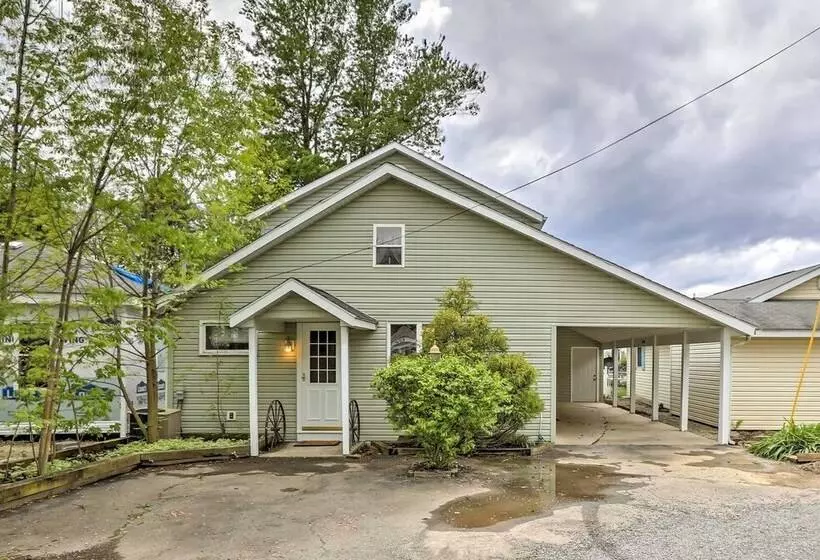 Waterfront Indian Lake House: Deck + Private Dock!