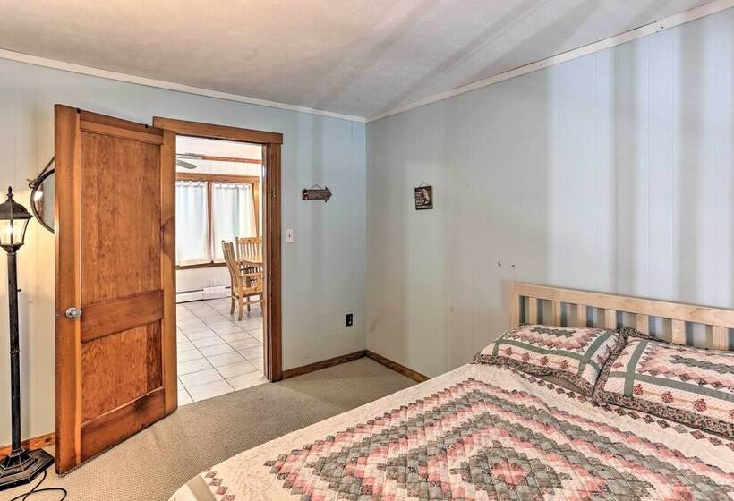 Waterfront Indian Lake House: Deck + Private Dock!