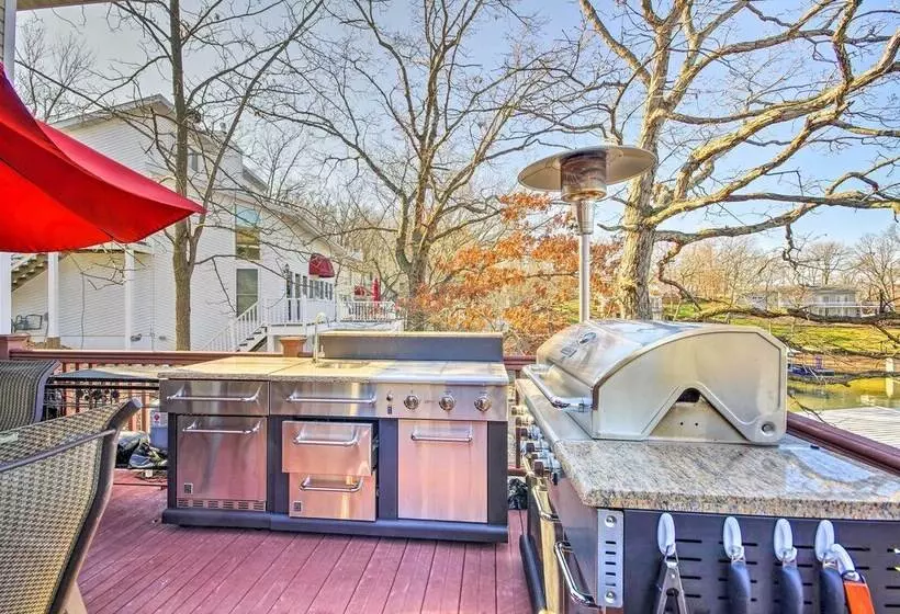 Bayview Lake House W/ Dock On Lake Of The Ozarks