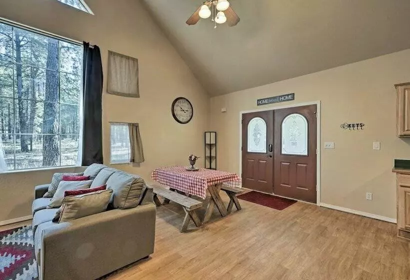 Family Friendly Forested Home W/ Snow Play Area!