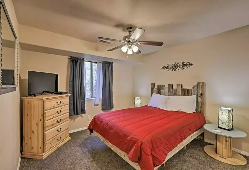 Family Friendly Forested Home W/ Snow Play Area!