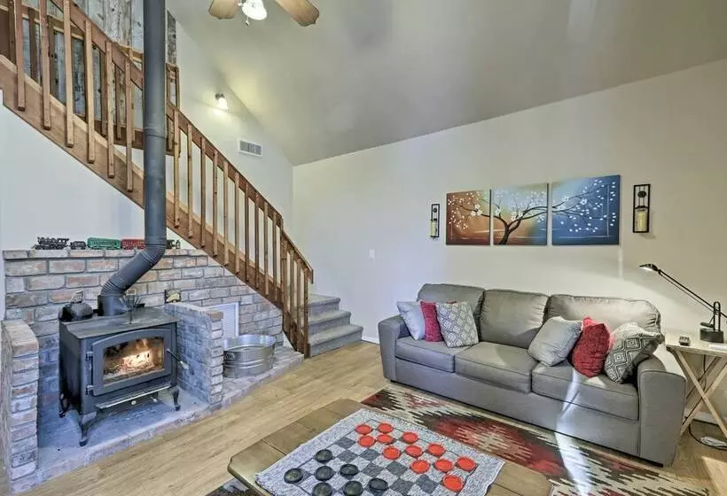 Family Friendly Forested Home W/ Snow Play Area!