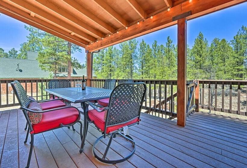Bring A Pet: Happy Jack Cabin W/ Fire Pit!