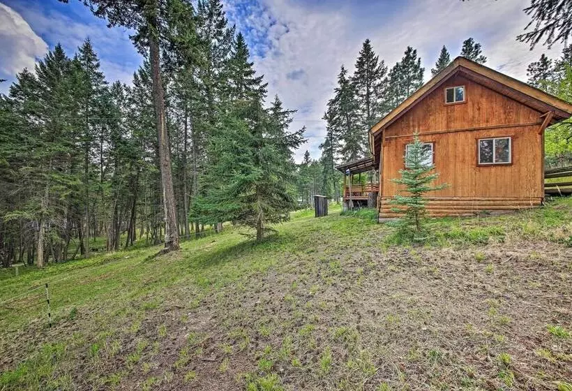 Hilltop Cabin Retreat By Lake Koocanusa!