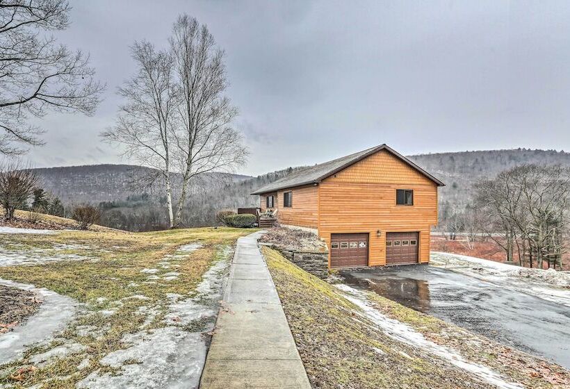 Peaceful Hancock Home W/ Patio, Deck & Grill!