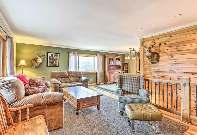 Peaceful Hancock Home W/ Patio, Deck & Grill!