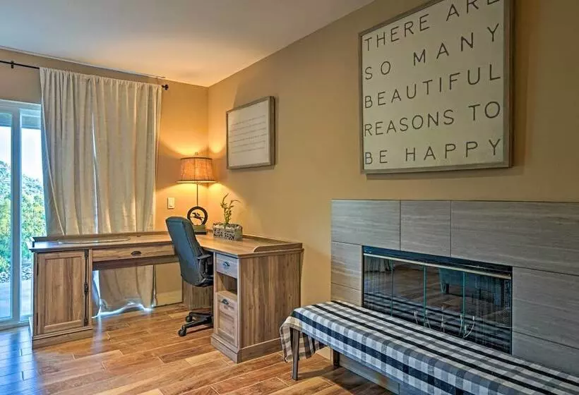 Hot Tub + Balcony: Rainbow Retreat Near Wineries!