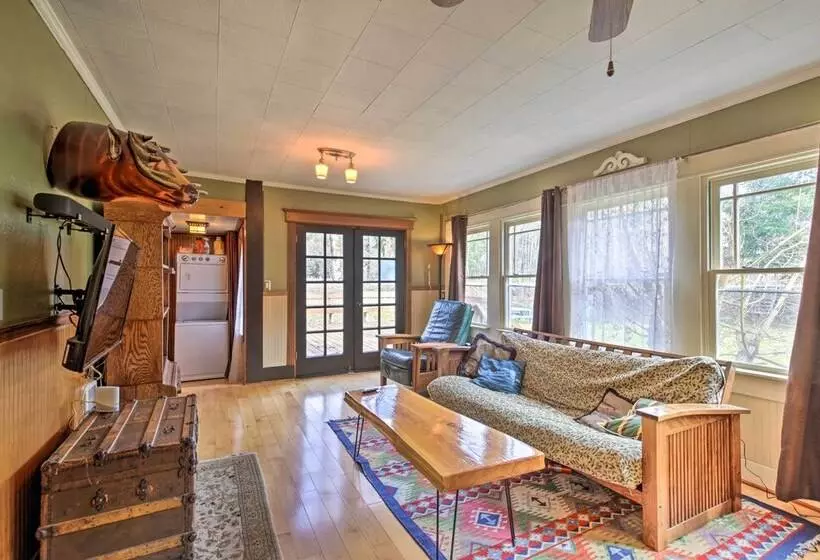 Remote Escape: Riverside Home W/ Scenic Views