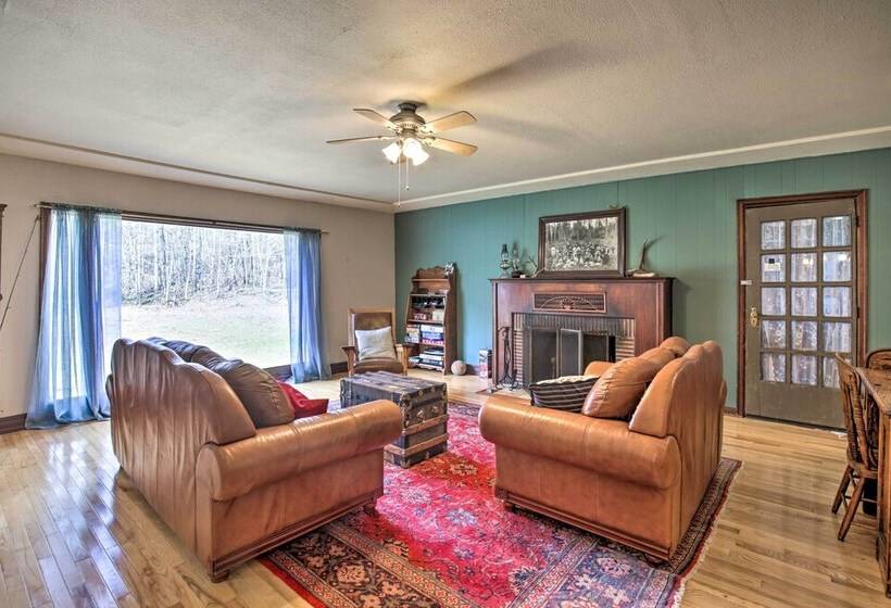 Remote Escape: Riverside Home W/ Scenic Views