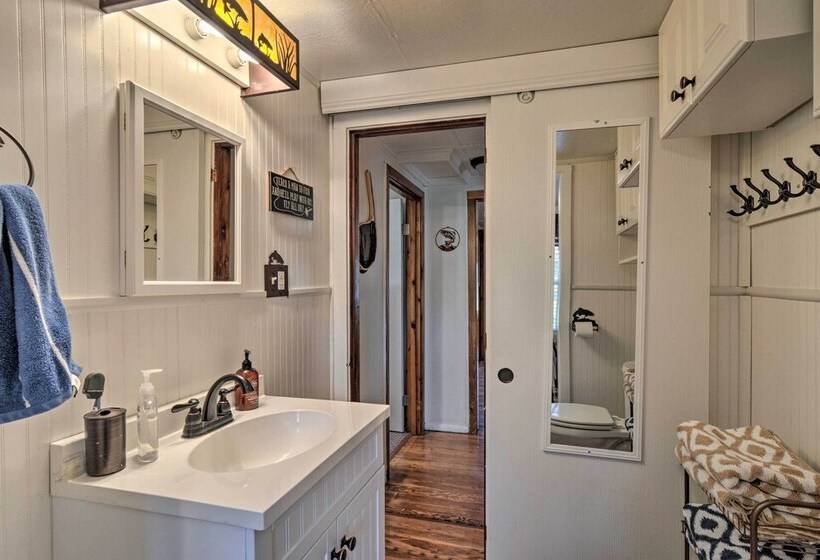 Riverfront Grayling Retreat W/ Fire Pit & Dock!