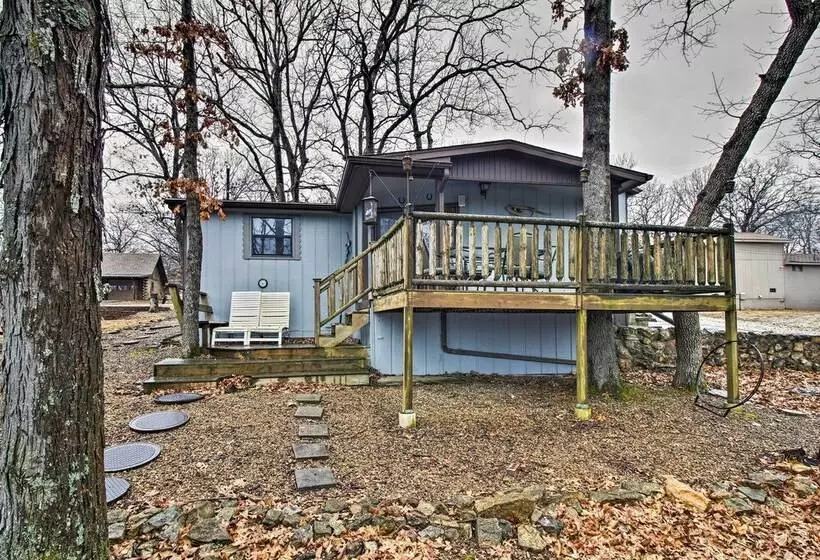 Rustic Stockton Lake Cabin Half Mile To Boat Ramp!