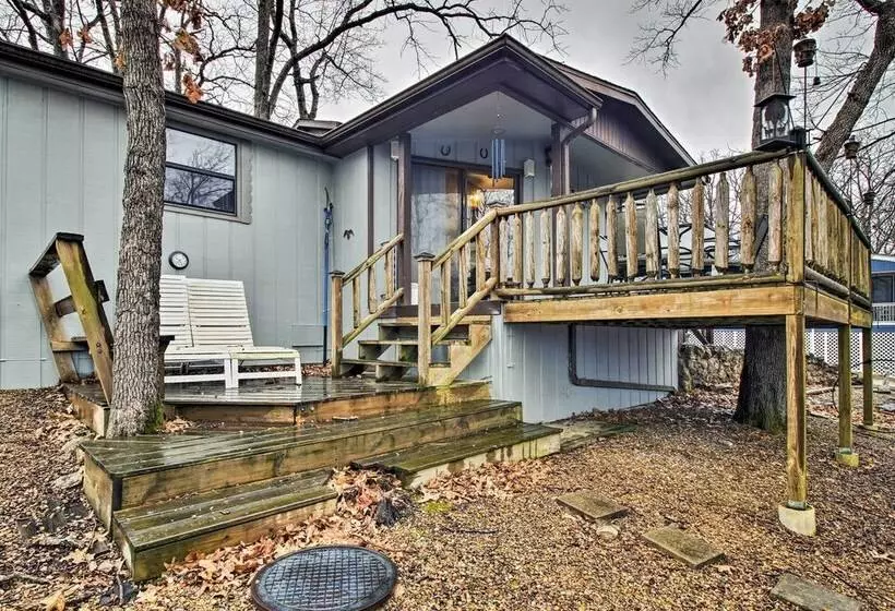 Rustic Stockton Lake Cabin Half Mile To Boat Ramp!