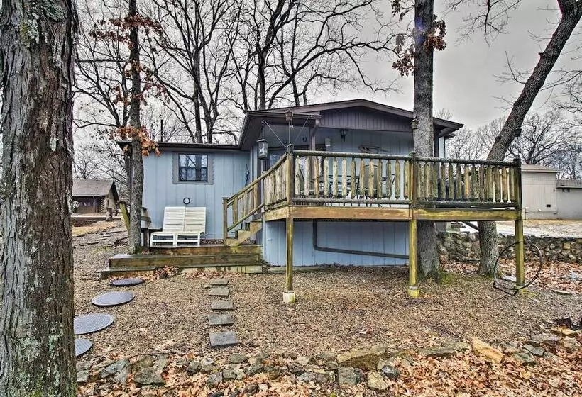 Rustic Stockton Lake Cabin Half Mile To Boat Ramp!