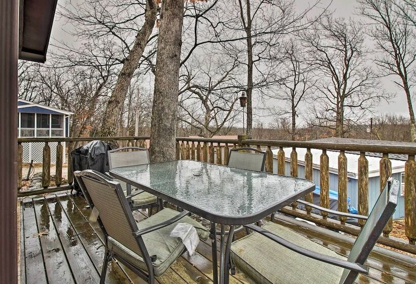 Rustic Stockton Lake Cabin Half Mile To Boat Ramp!