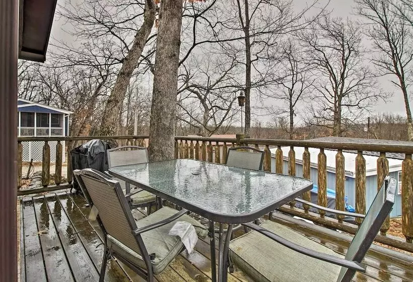 Rustic Stockton Lake Cabin Half Mile To Boat Ramp!