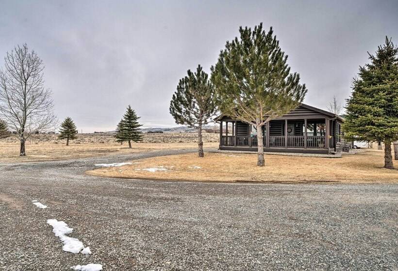 Serene Yellowstone Country Retreat W/ Deck & Views
