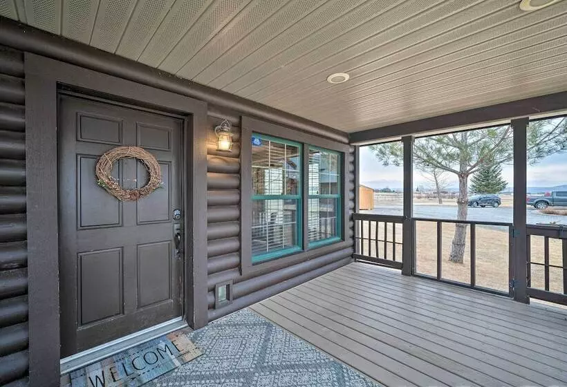 Serene Yellowstone Country Retreat W/ Deck & Views