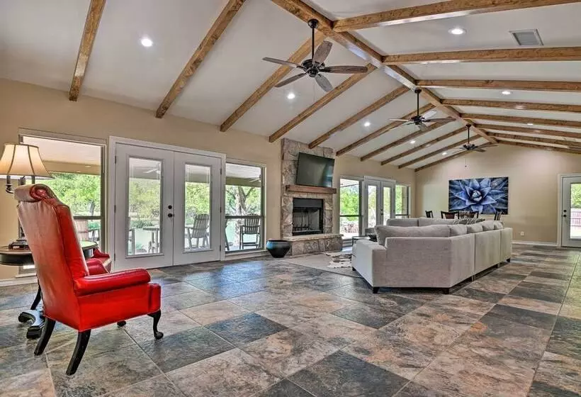 Spacious Christoval Home With Riverfront Oasis!