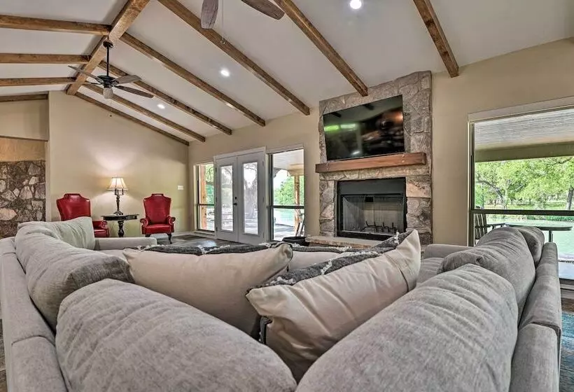 Spacious Christoval Home With Riverfront Oasis!