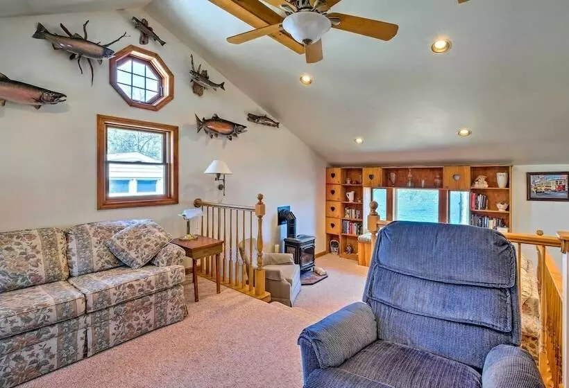 Waterfront Home On Lake George W/ Boat Dock!