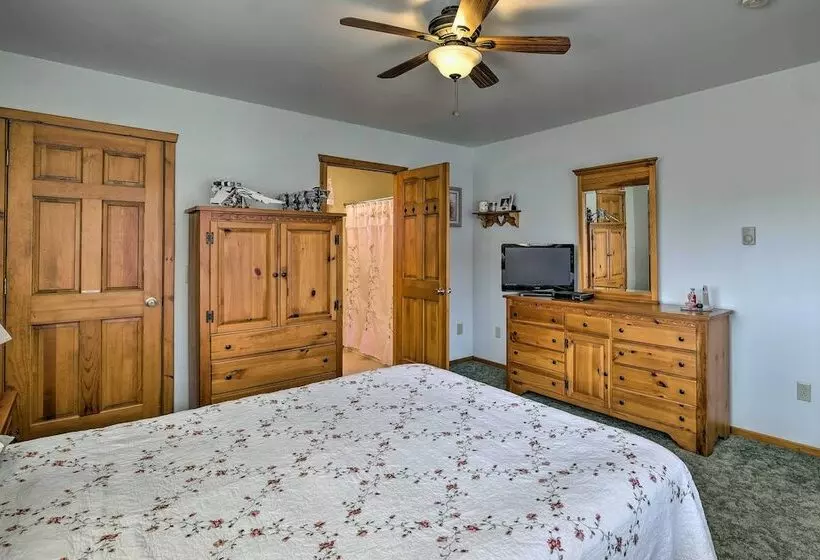 Waterfront Home On Lake George W/ Boat Dock!