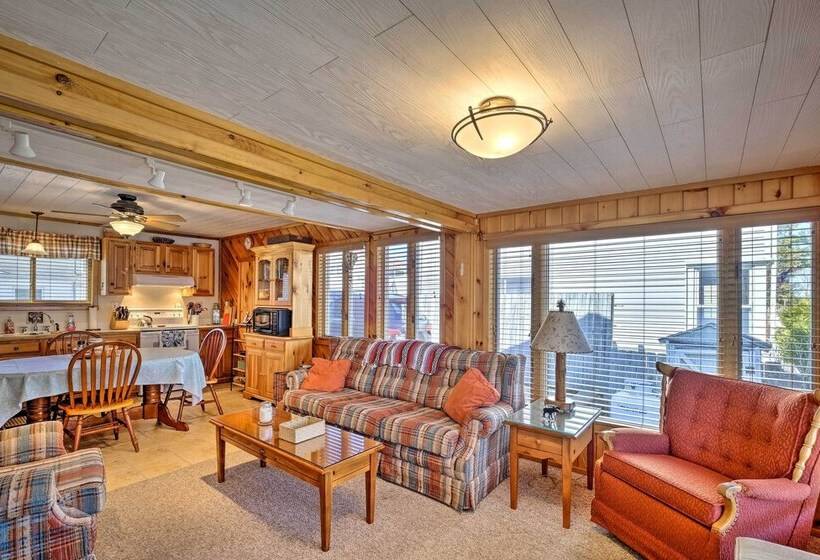 Waterfront Home On Lake George W/ Boat Dock!