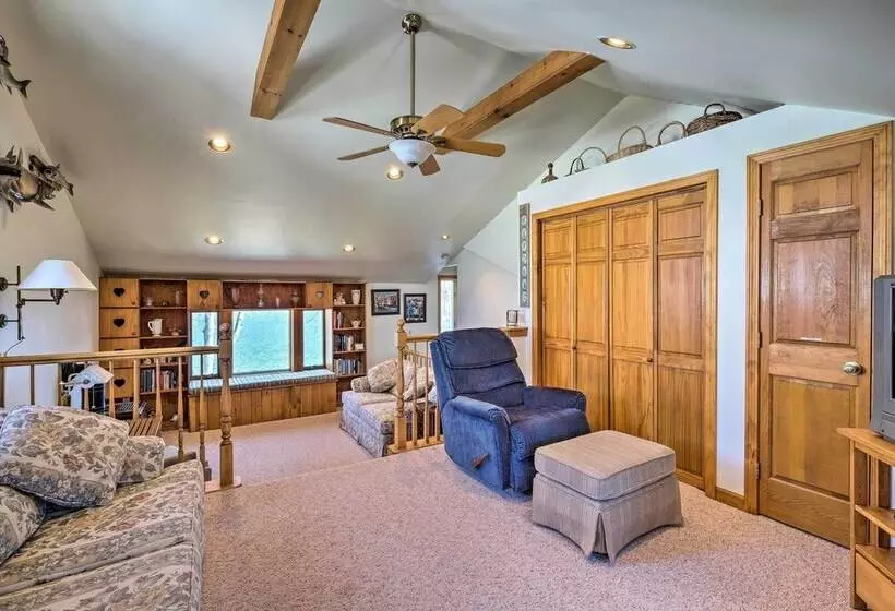 Waterfront Home On Lake George W/ Boat Dock!