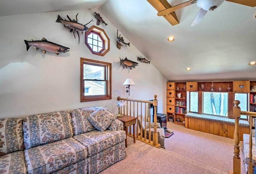 Waterfront Home On Lake George W/ Boat Dock!