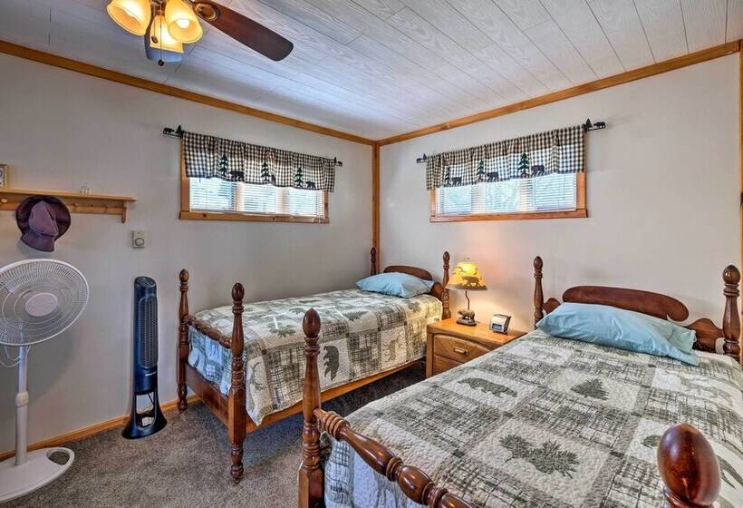 Waterfront Home On Lake George W/ Boat Dock!