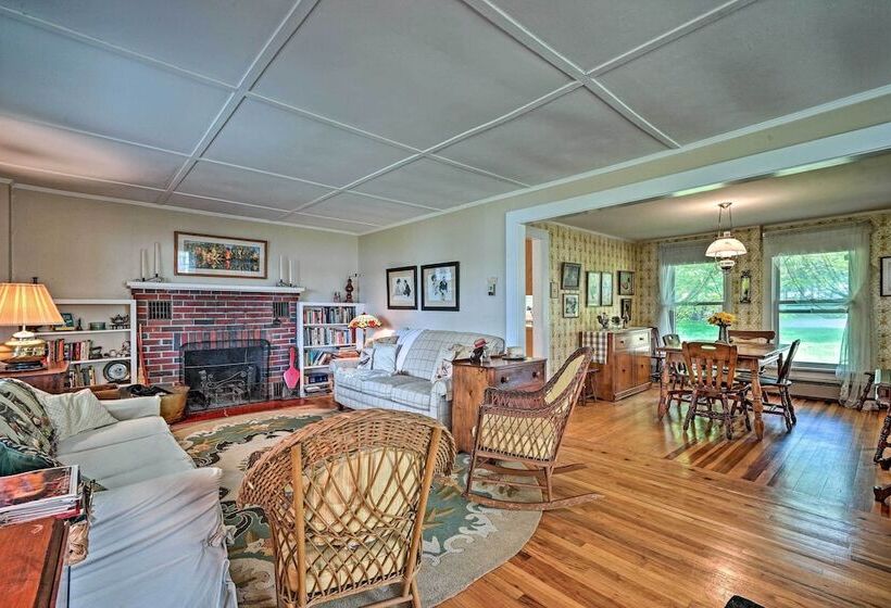 Waterfront Schroon Lake Home W/ Boat Dock!