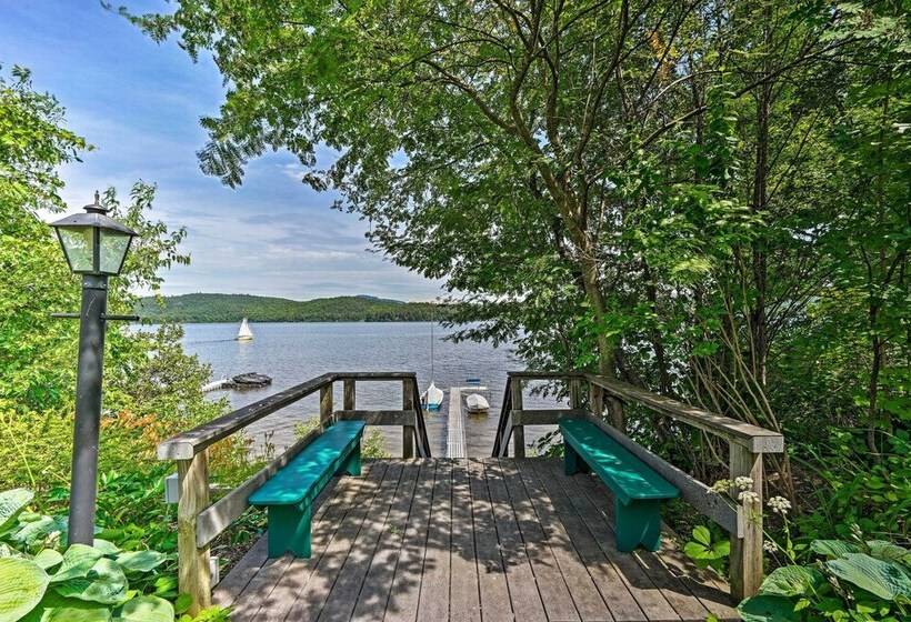 Waterfront Schroon Lake Home W/ Boat Dock!