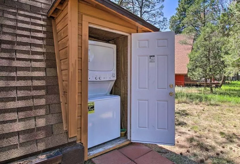 Cozy A Frame Cabin In Overgaard: Pets Welcome