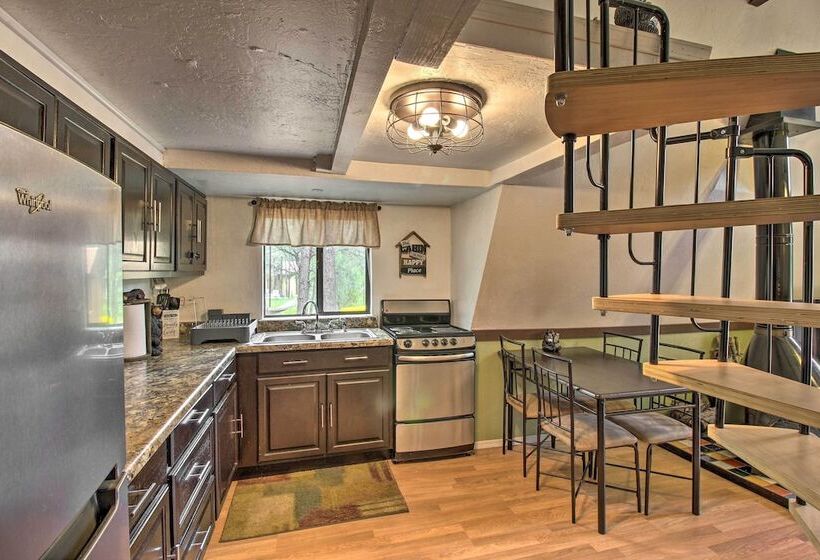 Cozy A Frame Cabin In Overgaard: Pets Welcome