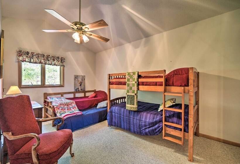 Lakeside Spooner Home W/ Game Room & Views!