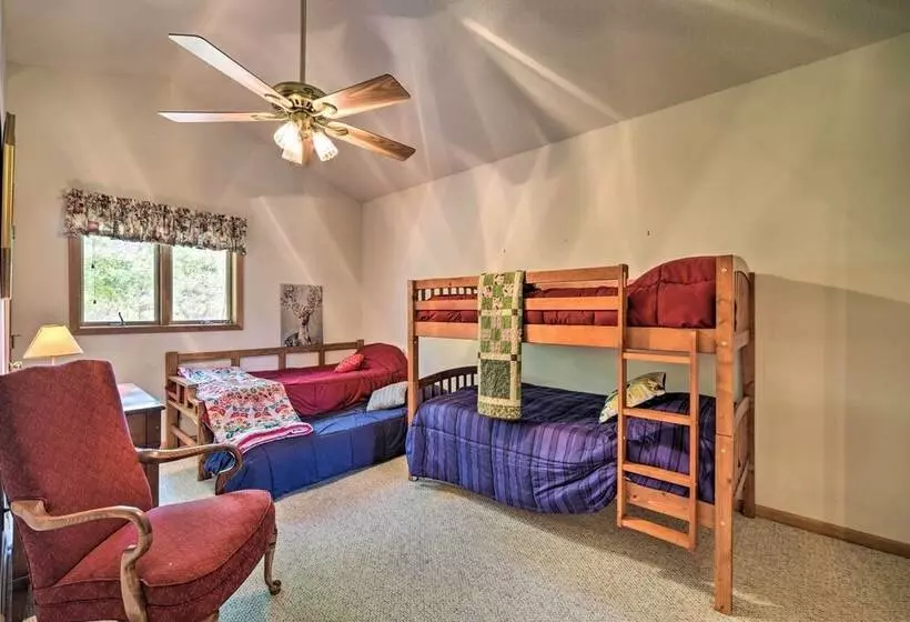 Lakeside Spooner Home W/ Game Room & Views!