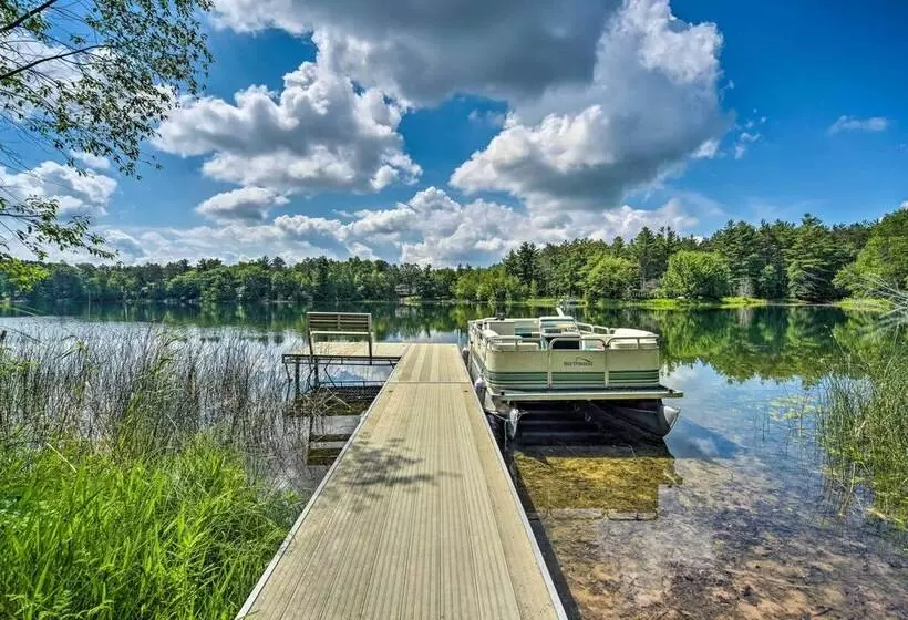 Lakeside Spooner Home W/ Game Room & Views!