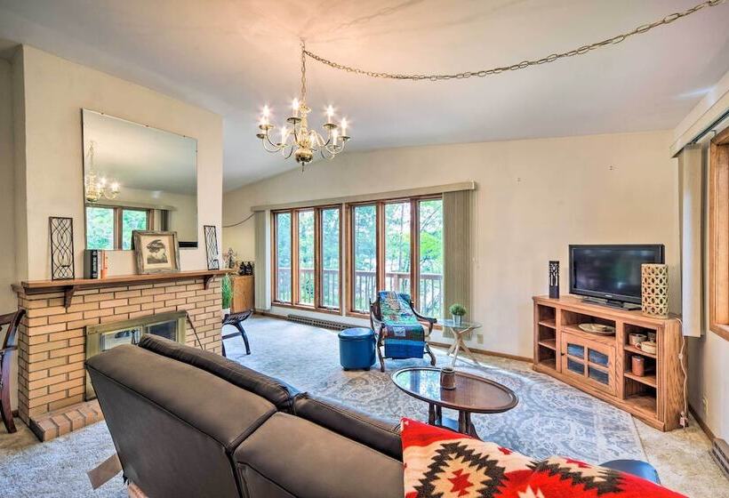 Lakeside Spooner Home W/ Game Room & Views!
