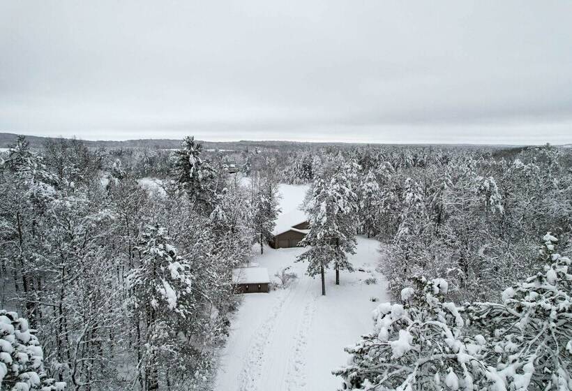 Lakeside Spooner Home W/ Game Room & Views!