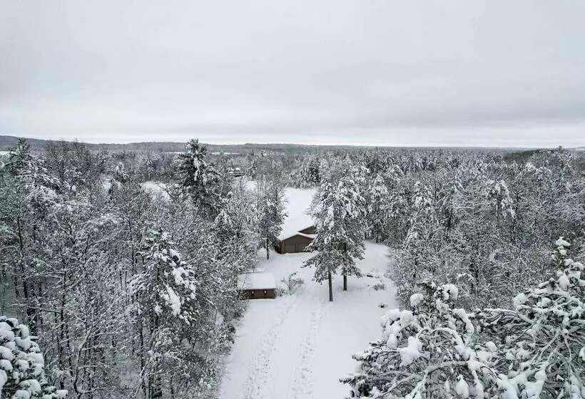 Lakeside Spooner Home W/ Game Room & Views!