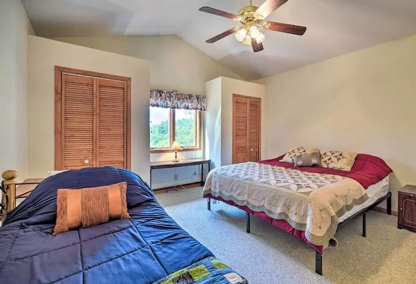 Lakeside Spooner Home W/ Game Room & Views!