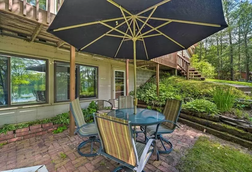 Lakeside Spooner Home W/ Game Room & Views!