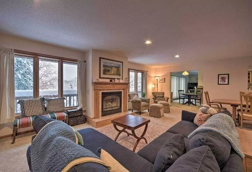 Lakeside Spooner Home W/ Game Room & Views!