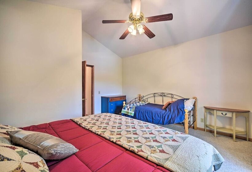 Lakeside Spooner Home W/ Game Room & Views!