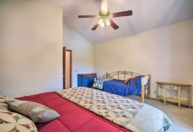 Lakeside Spooner Home W/ Game Room & Views!