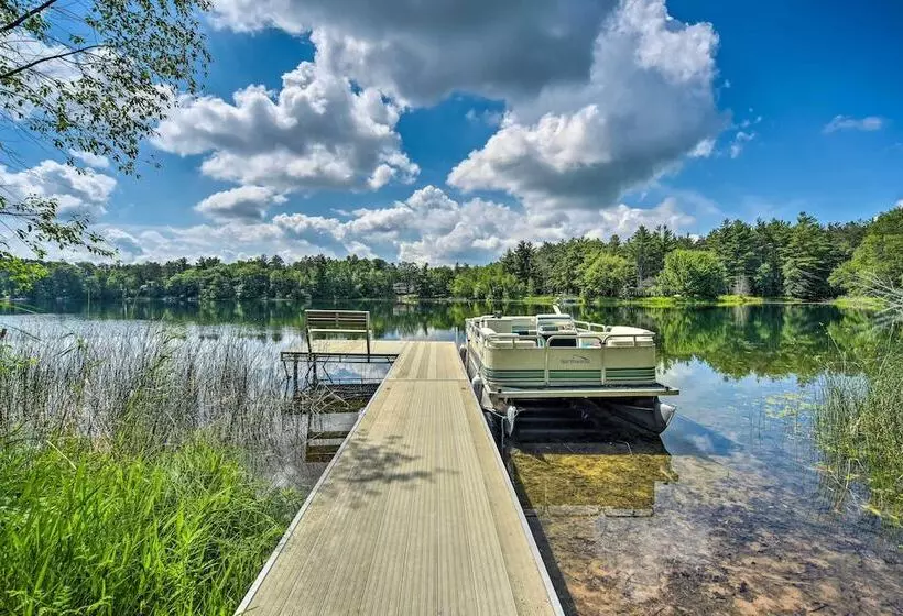 Lakeside Spooner Home W/ Game Room & Views!