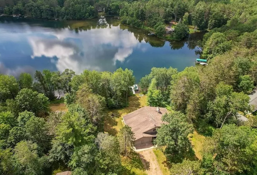 Lakeside Spooner Home W/ Game Room & Views!