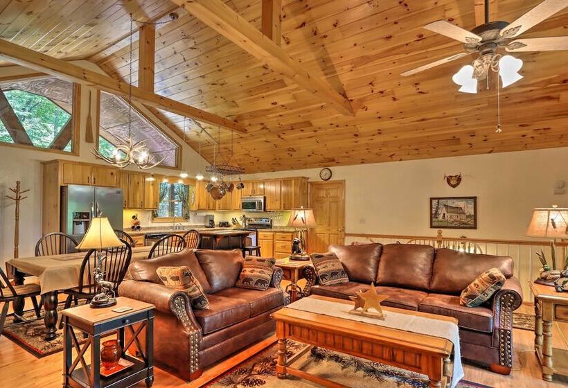 Tranquil Murphy Cabin W/ Swim Dock + Fire Pit