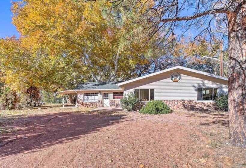 Beautiful Cabin W/ Deck On East Verde River!